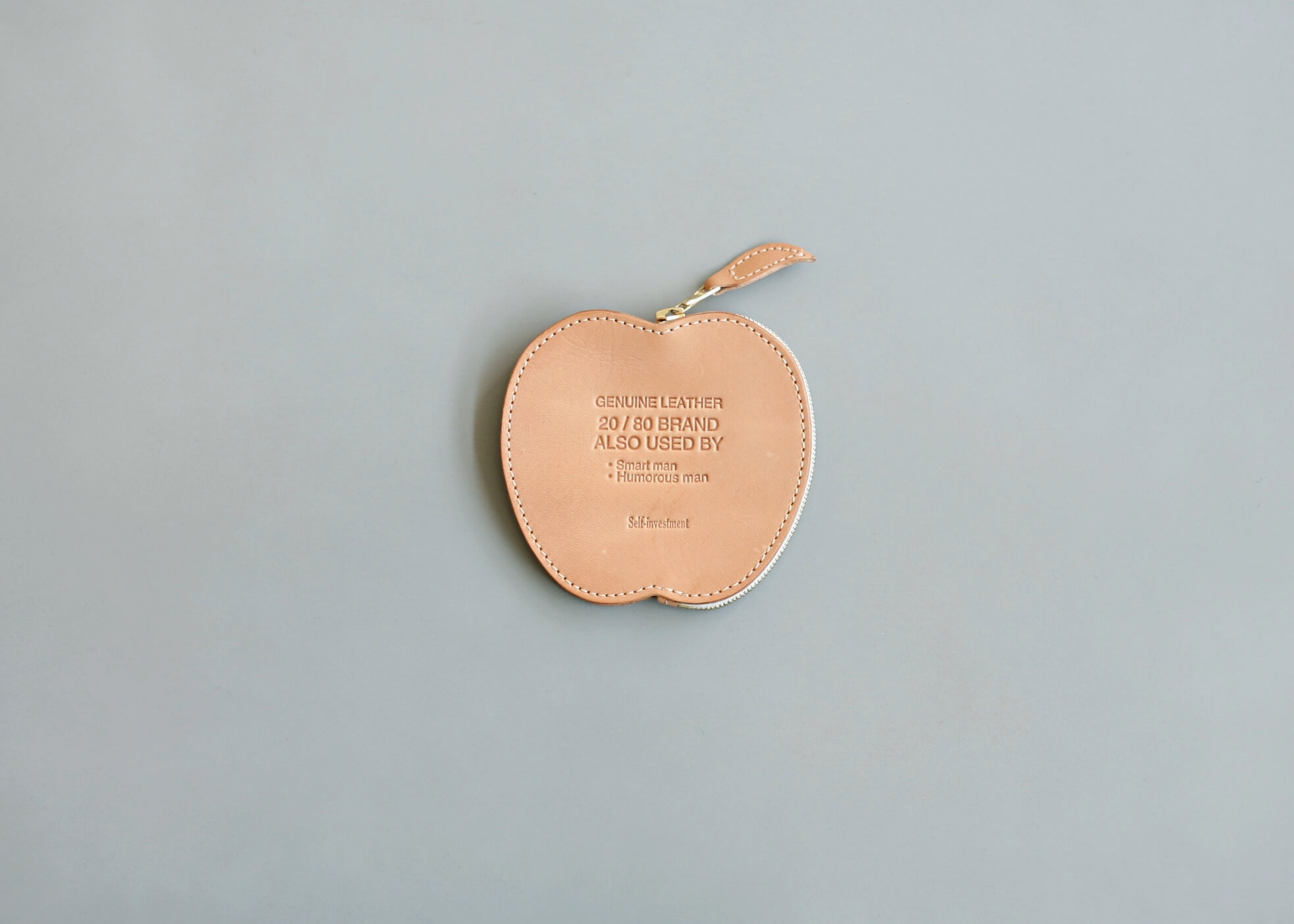 20/80 tochigi leather apple coin purse 表の写真